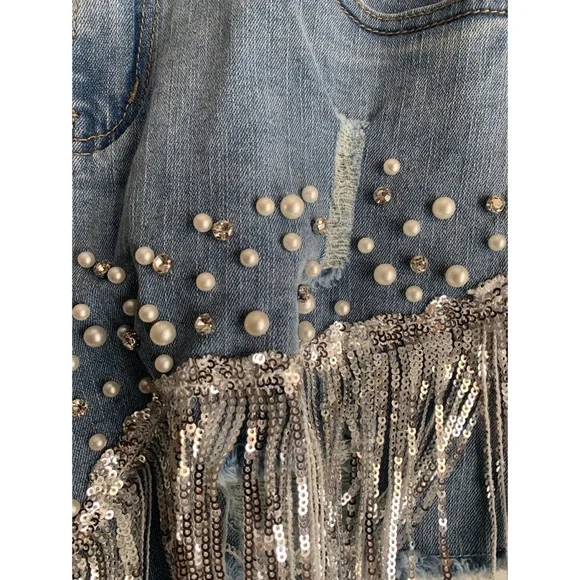 Short Blinged Out Shorts - Picture 4 of 4